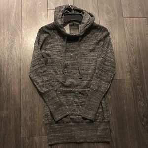 Jo&co marled cowlneck hoodie sz S